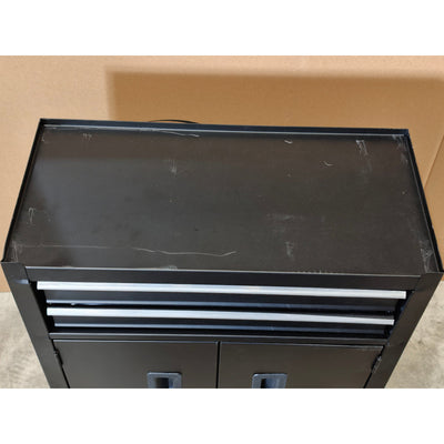 Siegen Topchest & Rollcab Combination with Tool Kit, 6 Drawer, Black (S01267) (Factory Refurbished C)