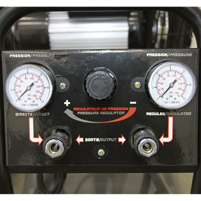 Premier 100L Belt Drive Air Compressor with Front Panel, 3hp (SAC3103B) (Factory Refurbished B)
