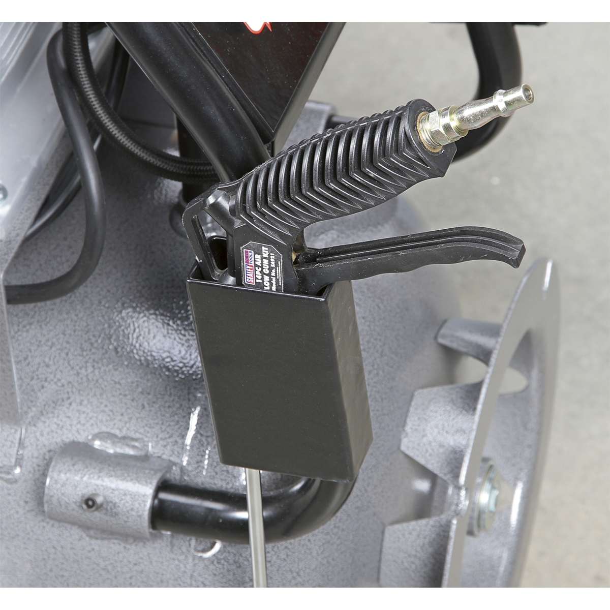 Premier 100L Belt Drive Air Compressor with Front Panel, 3hp (SAC3103B) (Factory Refurbished B)