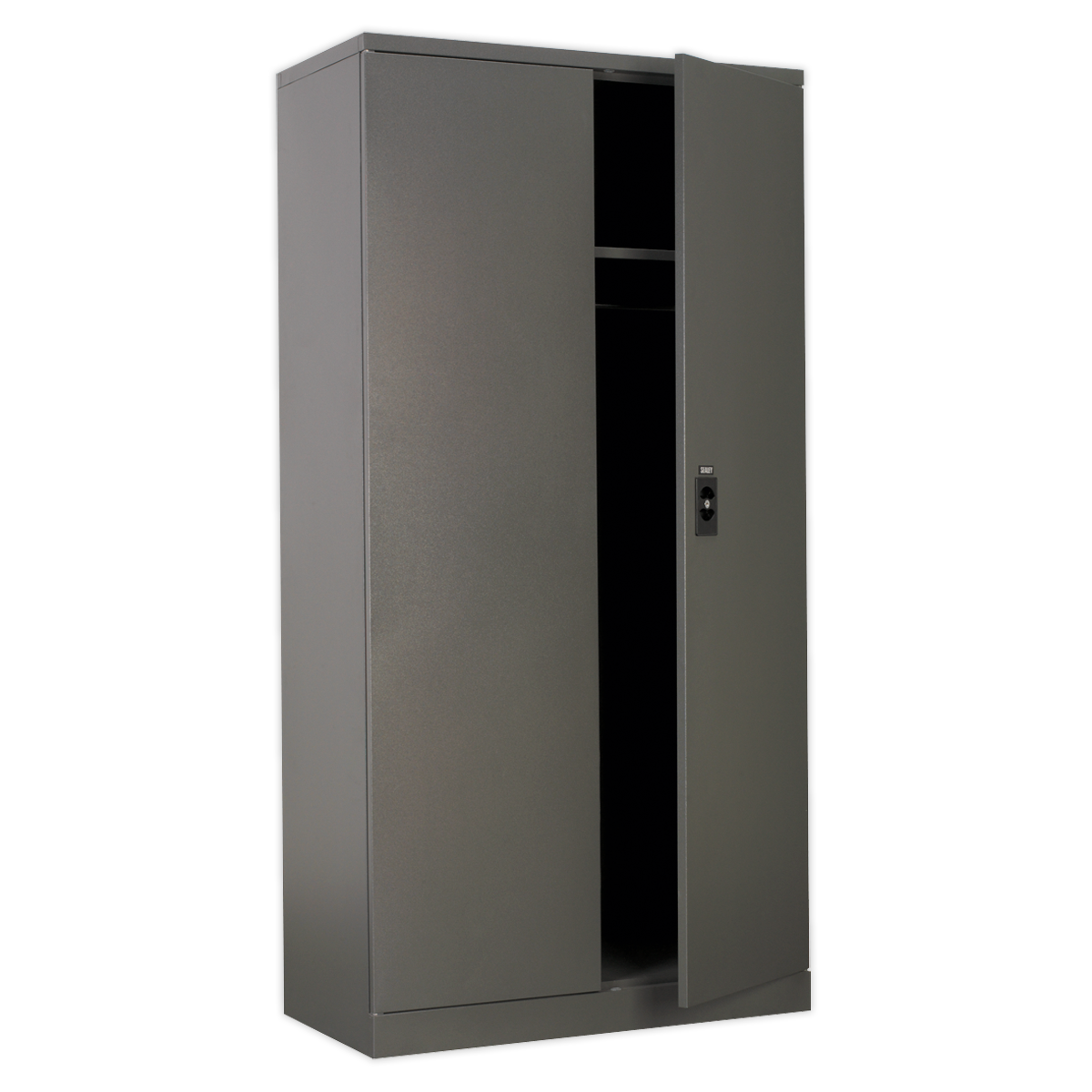 Floor Cabinet 2 Door 4 Shelf & Hanging Rail (Factory Refurbished C)
