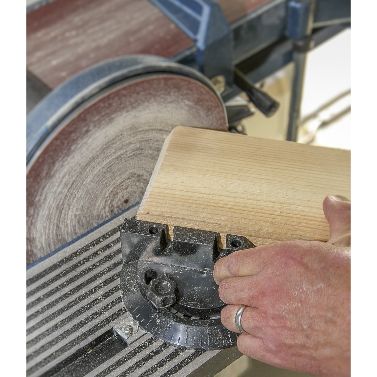 Floor Standing 1220 x 150mm Belt/230mm Disc Sander (Factory Refurbished B)