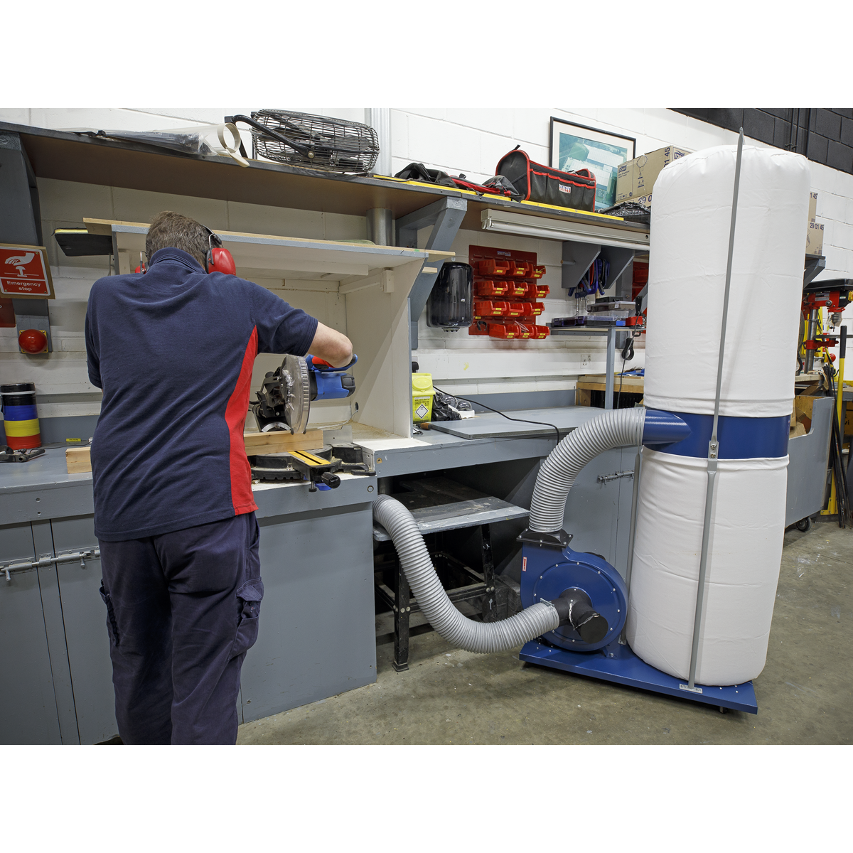Dust & Chip Extractor 2hp 230V (Factory Refurbished B)