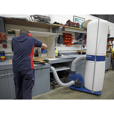 Dust & Chip Extractor 2hp 230V (Factory Refurbished B)