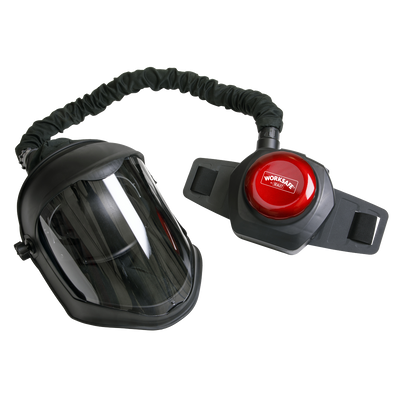Worksafe® Deluxe Face Shield with Powered Air Purifying Respirator (PAPR) (SSP80PAPR) (Factory Refurbished A)
