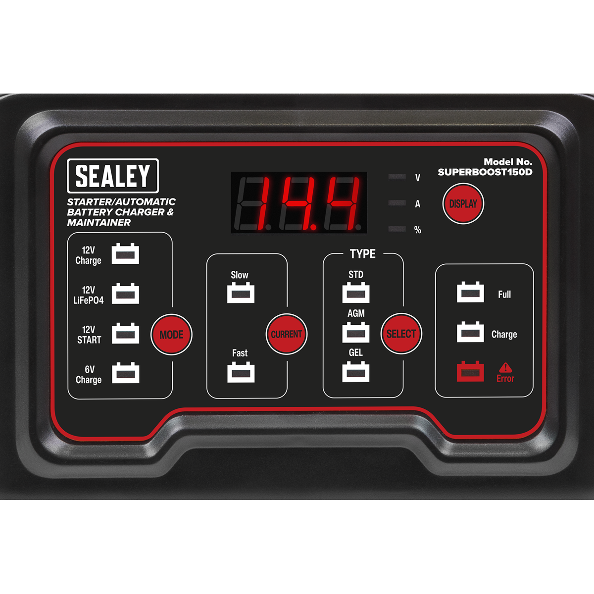 6/12V Automatic Battery Charger & Maintainer/Starter, 150/15A (SUPERBOOST150D) (Factory Refurbished A)