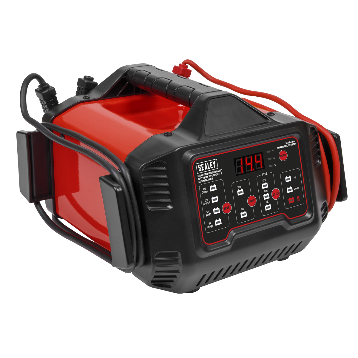 6/12V Automatic Battery Charger & Maintainer/Starter, 150/15A (SUPERBOOST150D) (Factory Refurbished C)