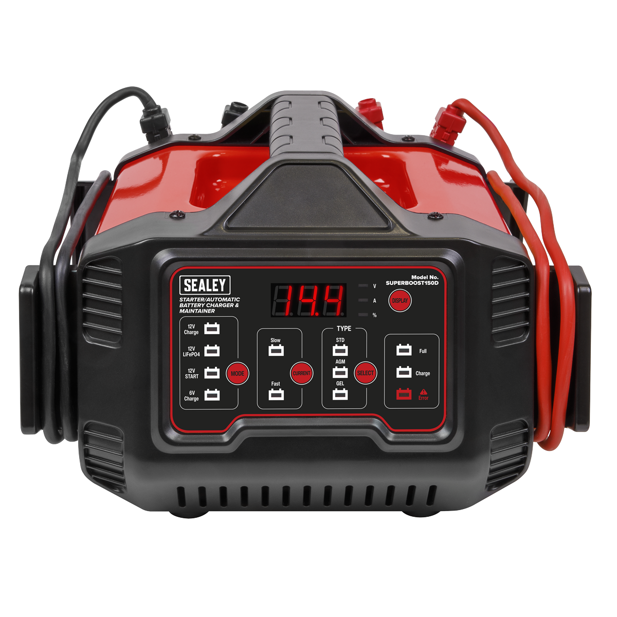 6/12V Automatic Battery Charger & Maintainer/Starter, 150/15A (SUPERBOOST150D) (Factory Refurbished C)