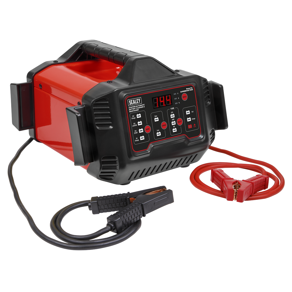 6/12V Automatic Battery Charger & Maintainer/Starter, 150/15A (SUPERBOOST150D) (Factory Refurbished C)