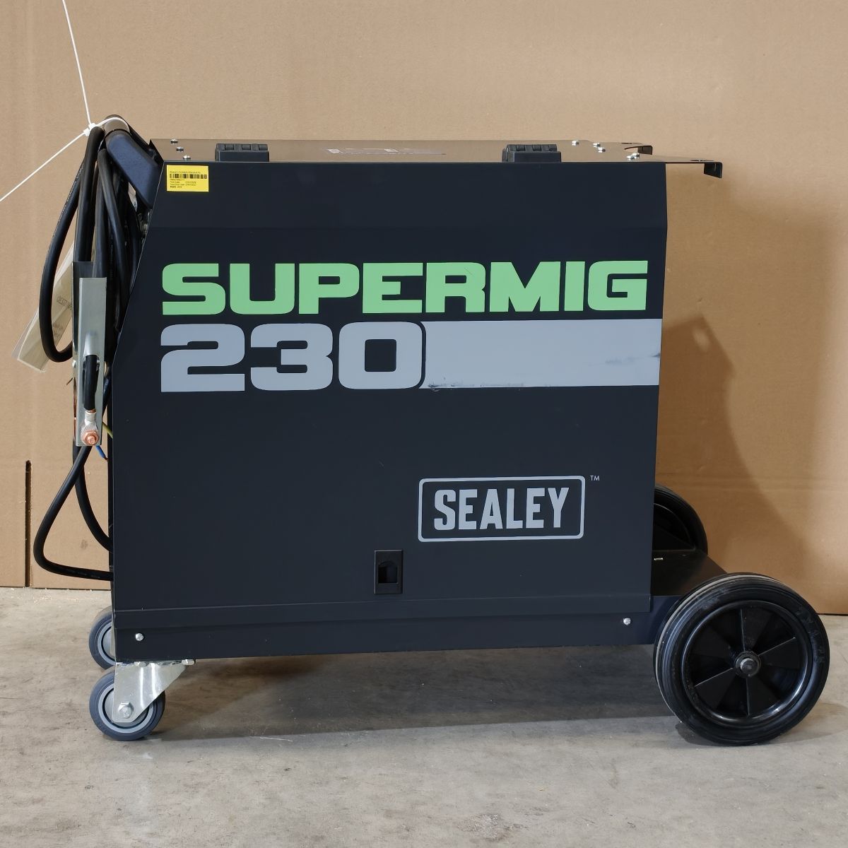 Professional Gas/Gasless MIG Welder with Euro Torch, 230A (SUPERMIG230) (Factory Refurbished B)