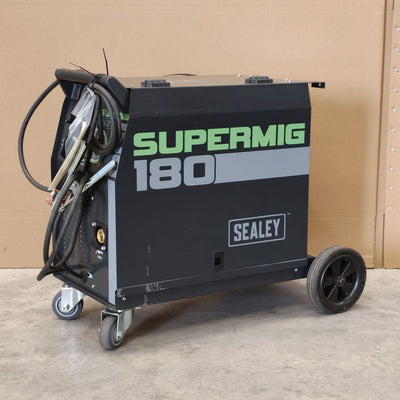 Professional Gas/Gasless MIG Welder with Euro Torch, 180A (SUPERMIG180) (Factory Refurbished C)