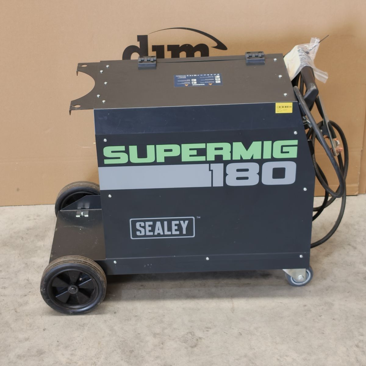 Professional Gas/Gasless MIG Welder with Euro Torch, 180A (SUPERMIG180) (Factory Refurbished C)