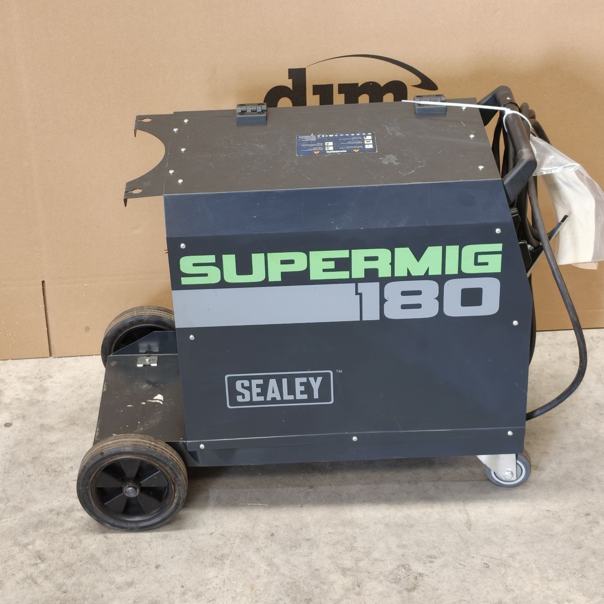 Professional Gas/Gasless MIG Welder with Euro Torch, 180A (SUPERMIG180) (Factory Refurbished D)