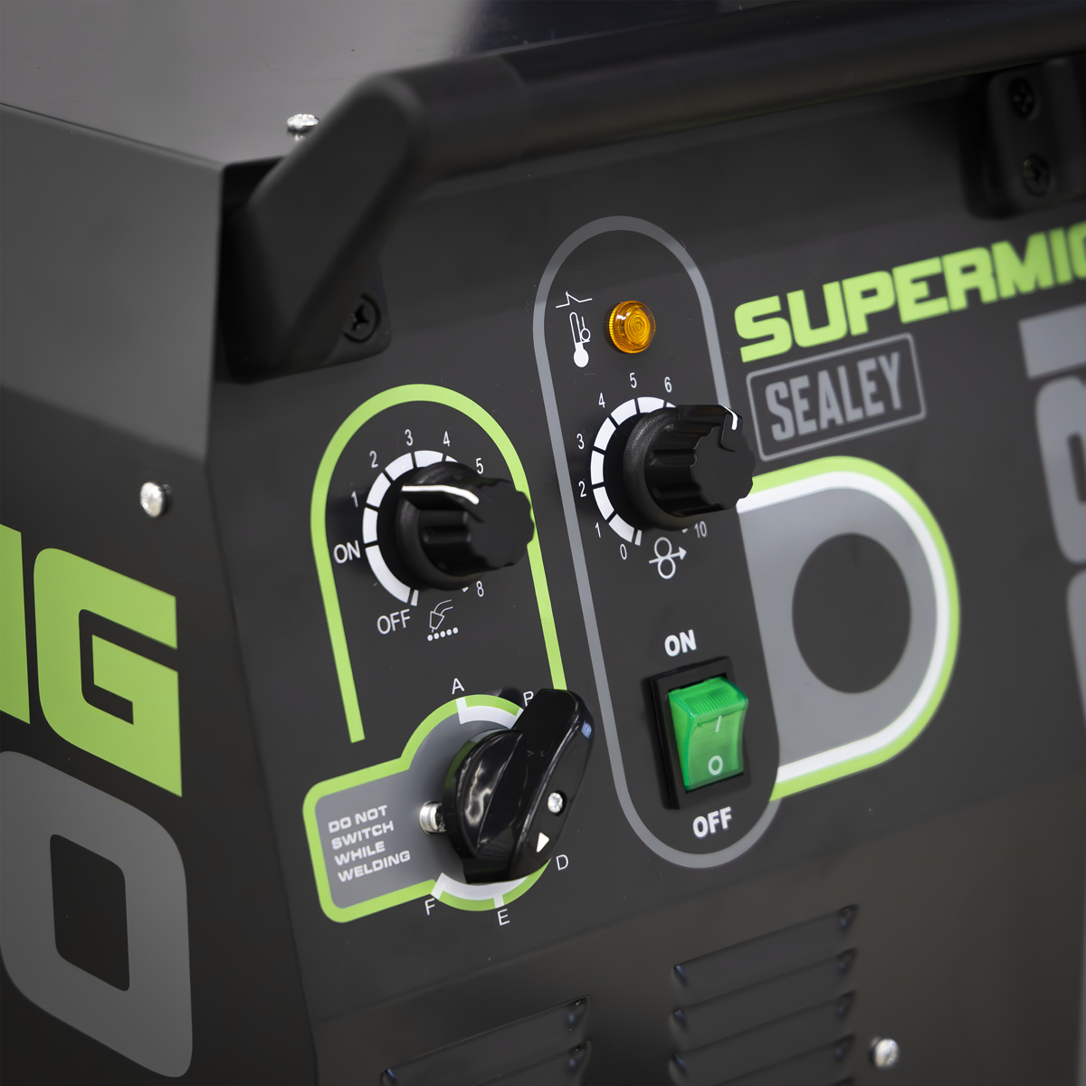 Professional Gas/Gasless MIG Welder with Euro Torch, 180A (SUPERMIG180) (Factory Refurbished D)