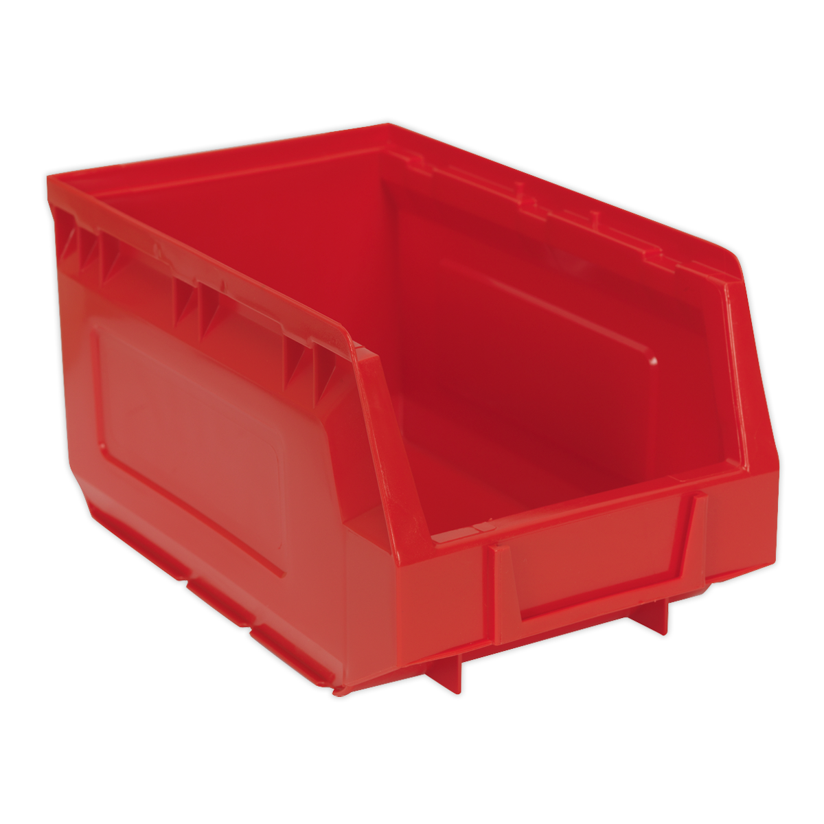 Plastic Storage Bin 150 x 240 x 130mm, Red - Pack of 24 (TPS324R) (Factory Refurbished A)