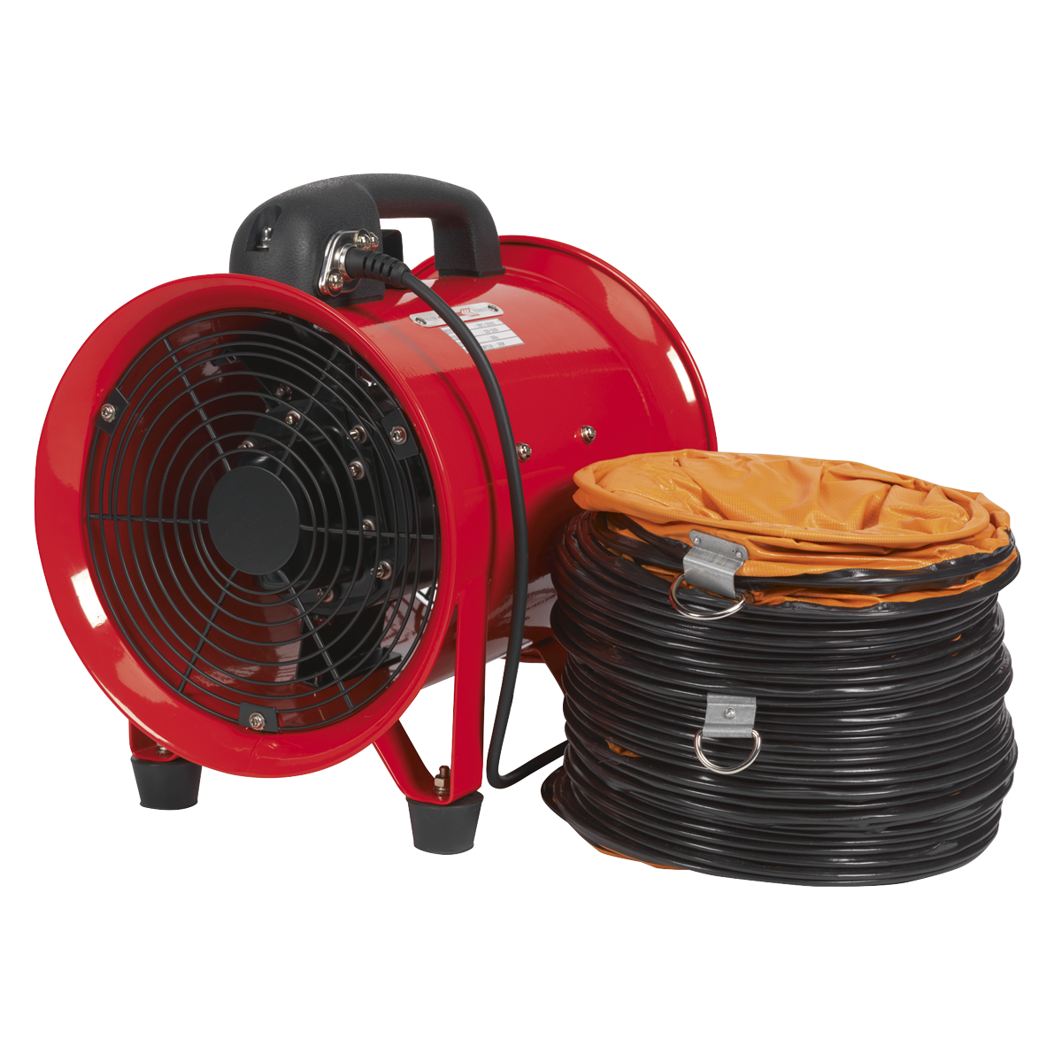 Portable Ventilator with 5m Ducting, 200mm (VEN200) (Factory Refurbished B)
