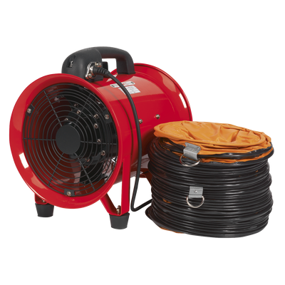 Portable Ventilator with 5m Ducting, 200mm (VEN200) (Factory Refurbished B)