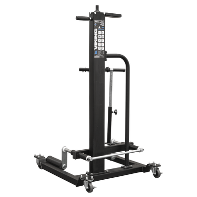 Viking Quick Lift Wheel Removal/Lifter Trolley, 50kg Capacity (WD50QLS) (Factory Refurbished B)