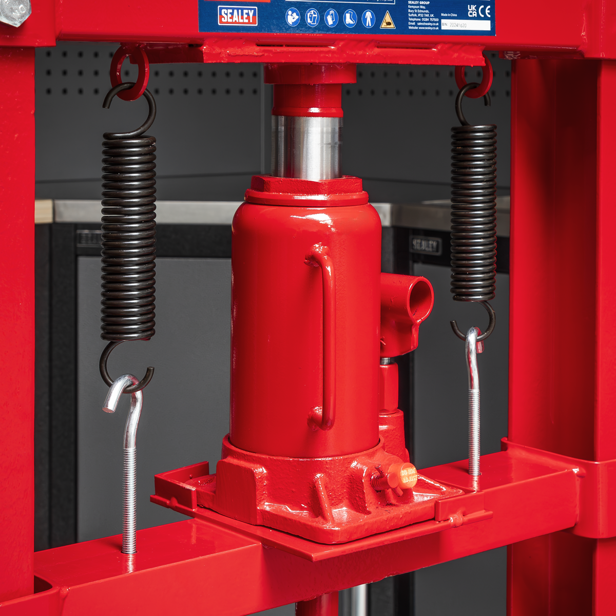 Hydraulic Floor Type Press 10 Tonne (Factory Refurbished A)