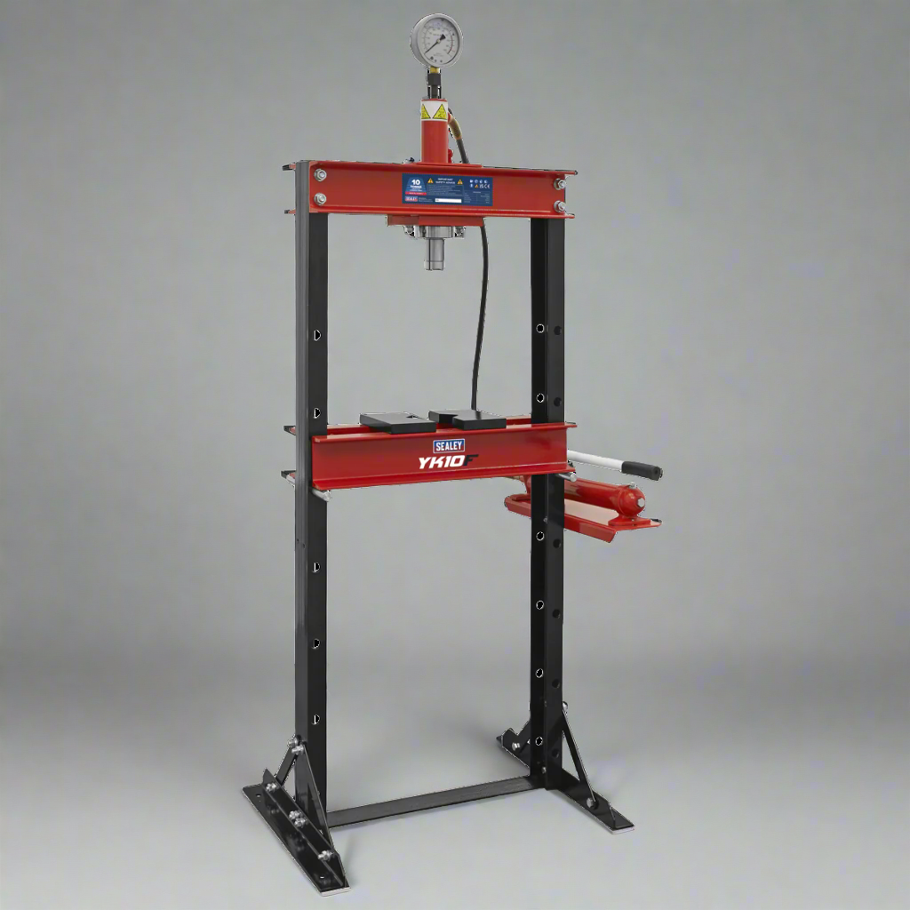 Hydraulic Floor Type Press 10 Tonne (Factory Refurbished B)