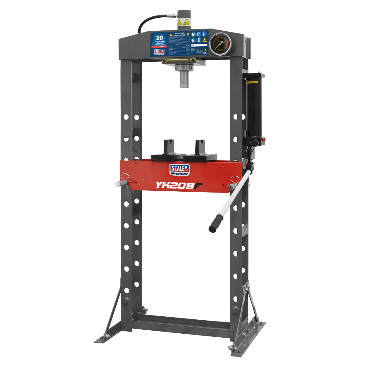 Premier Hydraulic Floor Type Press 20 Tonne (Factory Refurbished B)