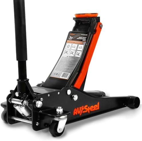 AV Steel 3-ton low-profile hydraulic floor jack
